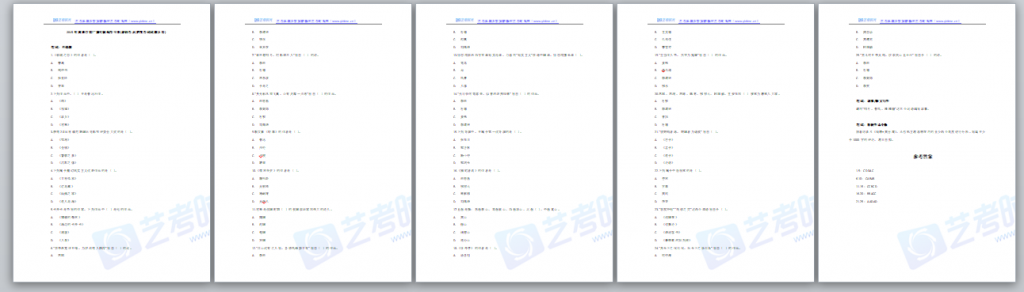 2015年黄淮学院广播电视编导考试真题及答案（B卷）