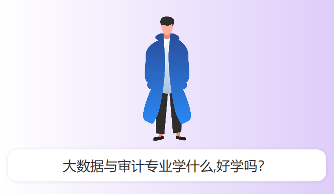 大数据与审计专业学什么,好学吗？