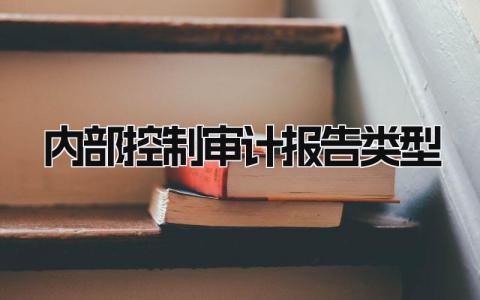 内部控制审计报告类型内容 简述内部控制审计报告四种类型及出具条件 (4篇）