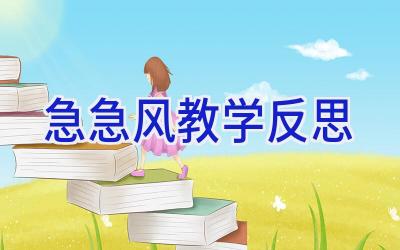 急急风教学反思