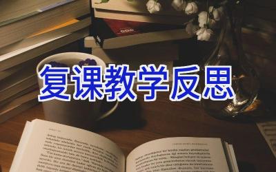 复课教学反思
