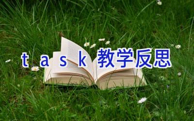 task教学反思